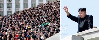 열병식에서의 제1위원장