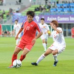〈녀자축구〉조별련맹전, 조선팀이 윁남팀을 5-0으로 타승