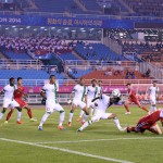 〈男子サッカー〉インドネシアに4－1で勝利
