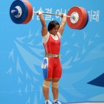 〈女子重量挙げ〉75kg級・キム・ウンジュ選手、世界新で金メダル