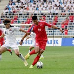 〈男子サッカー〉延長戦の末、イラクに1-0で勝利
