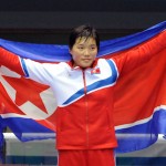 〈女子ボクシング〉ミドル級、チャン・ウンフィ選手が金メダル