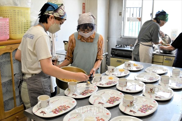 〈川崎初級で給食ボランティア〉参加者の声