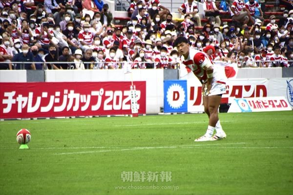 〈ラグビー日本代表〉李承信選手がウルグアイ戦に出場、代表初キャップ飾る