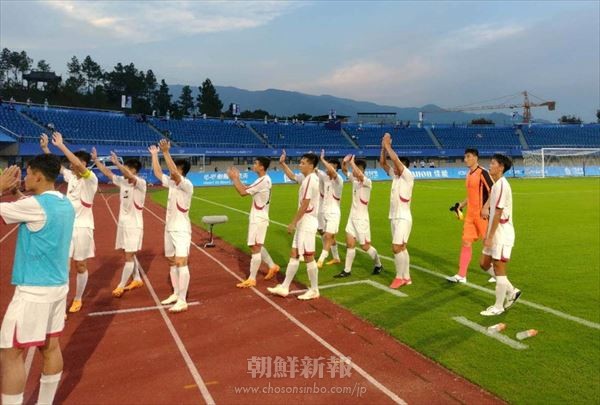 〈杭州アジア大会〉朝鮮が白星発進／サッカー男子