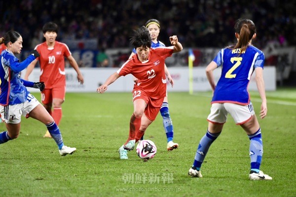 〈パリ五輪アジア最終予選〉不屈の闘志を発揮、同胞たちに大きな力と感動／朝鮮女子、1‐2で惜敗