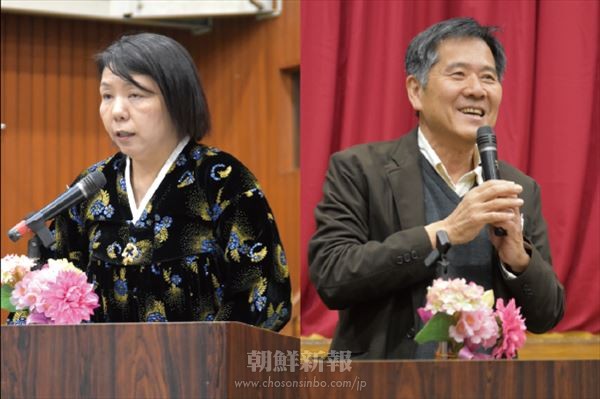 民族教育の意義、歴史を共有／交流ツアーでのリレートーク