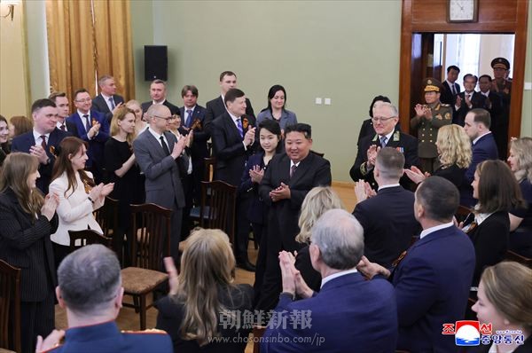 〈金正恩総書記の活動・2025年５月〉ロシア大使館を祝賀訪問、演説