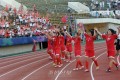 〈U-20녀자축구〉조선팀, 노르웨이팀에 4대2로 승리