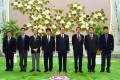 김영남위원장, 일본 교도통신사대표단과 담화