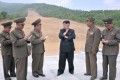 김정은원수님, 인민군대에서 새로 건설하고있는 마식령스키장을 현지지도