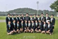 김정은원수님께서 2013년 동아시아컵녀자축구경기대회에서 제1위를 쟁취한 선수들을 만나시였다