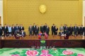몽골대통령 조선방문／전통적인 친선협조관계발전에 기여