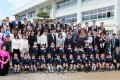 〈2014학년도입학식〉개수한 교사에서 신입생을 축복, 사이따마초중