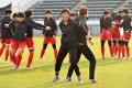 【사진특집】올림픽 아시아최종예선에 출전한 조선녀자축구선수들
