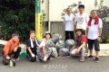 총련가나가와 쥬호꾸지부 야마또분회위원들, 니시도꾜제2초중 미화사업 진행