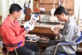 청력장애자들이 바이올린 제작／설비, 기공구 갖춘 전문기지 운영