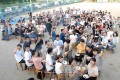 유지들이 모여 조일교류／일본인사들이 주최, 사이다마초중에서 행사 
