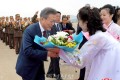 〈북남수뇌회담〉문재인대통령과 일행 평양을 출발