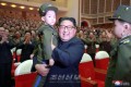 김정은원수님, 조선인민군 제2기 제7차 군인가족예술소조경연에서 당선된 군부대들의 군인가족예술소조공연을 관람