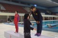 나가노초중 리혜경학생이 올해도 금메달／공화국선수권 수영종목 녀자 200m배영에서