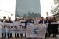 6.15남측, 해외측위 대표들, 통일련서기 유엔에 전달