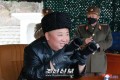 김정은원수님, 조선인민군 전선장거리포병구분대들의 화력타격훈련을 지도