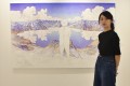 《억제된 자유》에 초점／동포미술가 리정옥씨의 개인전 개최
