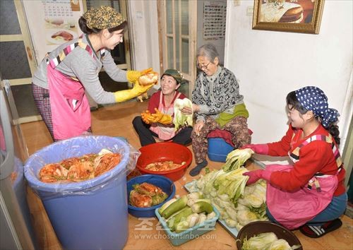 조선의 김치담그기풍습