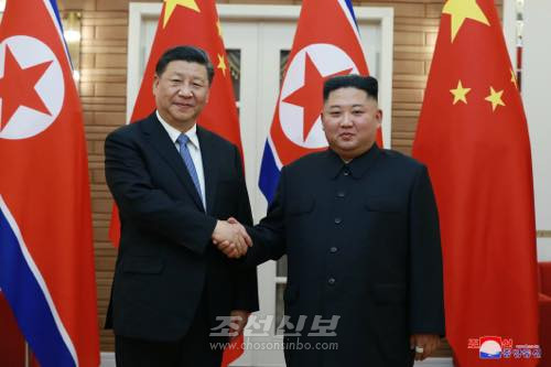 김정은원수님께서 중국공산당창건 100돐에 즈음하여 습근평총서기에게 축전
