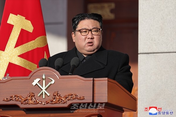 김정은원수님께서 국방성을 축하방문하시여 하신 연설