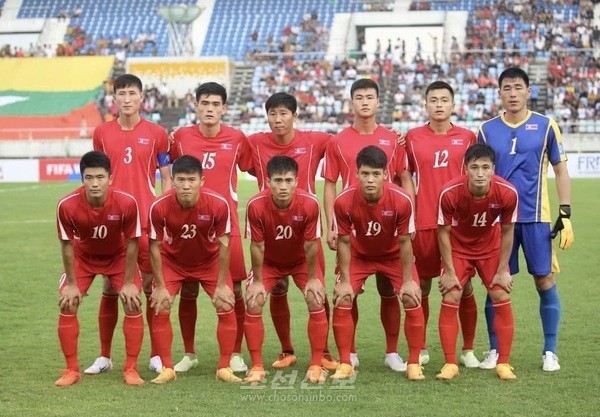 〈2026월드컵 2단계예선〉조선남자축구선수단, 3월 19일 일본입국
