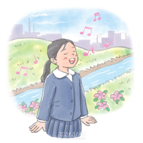 〈제48차 《꽃송이》 1등작품〉초5 작문《나의 음악시간》